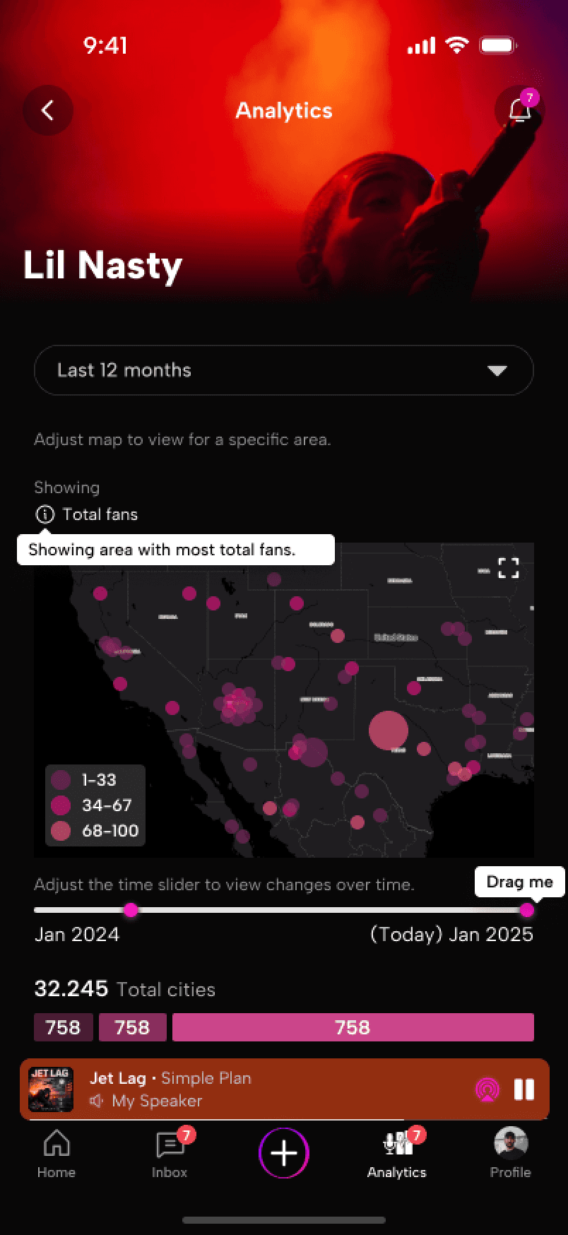 Songcry city map view